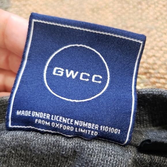 SOLD Oxford University Embroidered Logo Crewneck Sweatshirt Large Gray Pullover - Picture 7 of 11